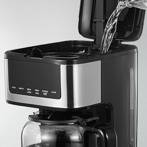 Programmable 12 Cup Coffee Maker, Iced Coffee Function, Touch Screen