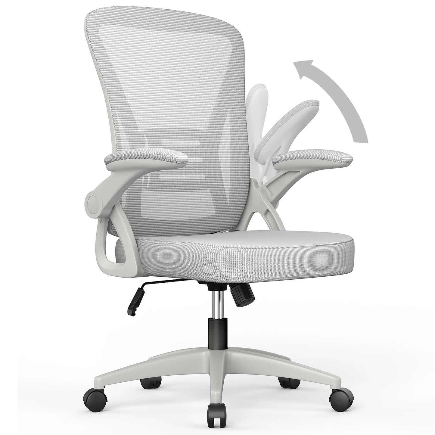 Ergonomic Mesh Office Chair, Liftable, High Back, Lumbar Support, Swivel, Adjustable