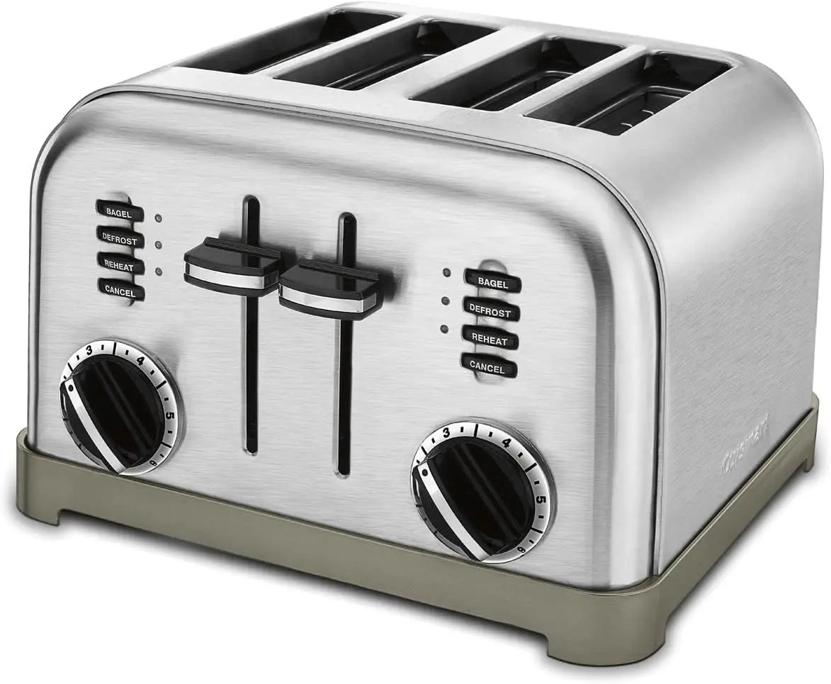 4 Slice Toaster Oven, Brushed Stainless
