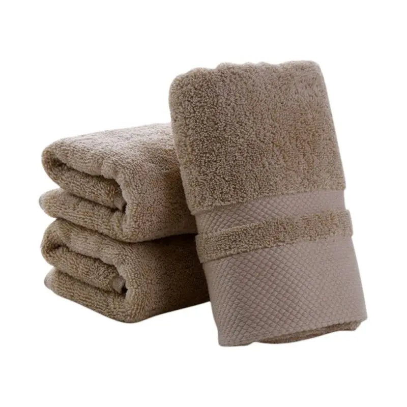 3pcs or 6pcs Bathroom Hand Towels, Thick, Soft, Solid, Cotton, Super Absorbent
