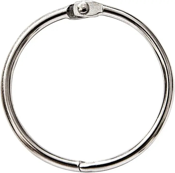 24 Pack Shower Curtain Rings, Rust Proof