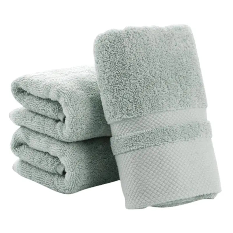 3pcs or 6pcs Bathroom Hand Towels, Thick, Soft, Solid, Cotton, Super Absorbent