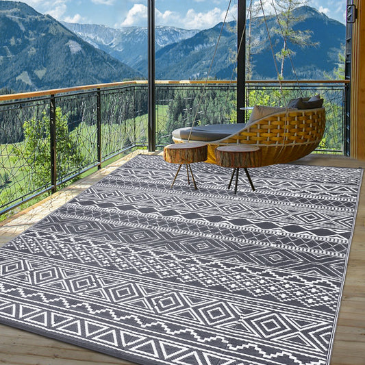 Outdoor Rug, Waterproof, Reversible, Lightweight, Portable, Eco-Friendly