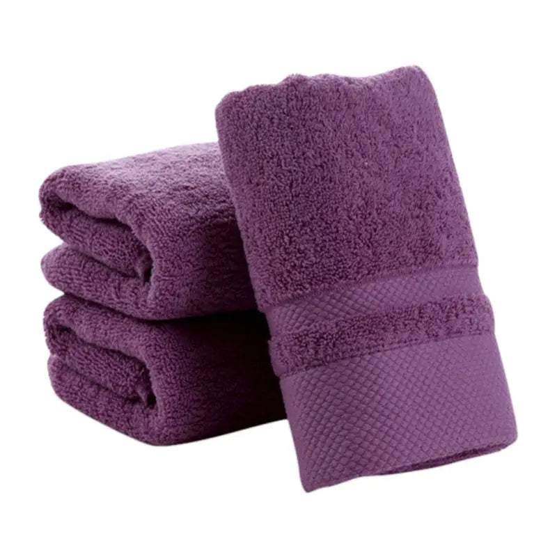 3pcs or 6pcs Bathroom Hand Towels, Thick, Soft, Solid, Cotton, Super Absorbent