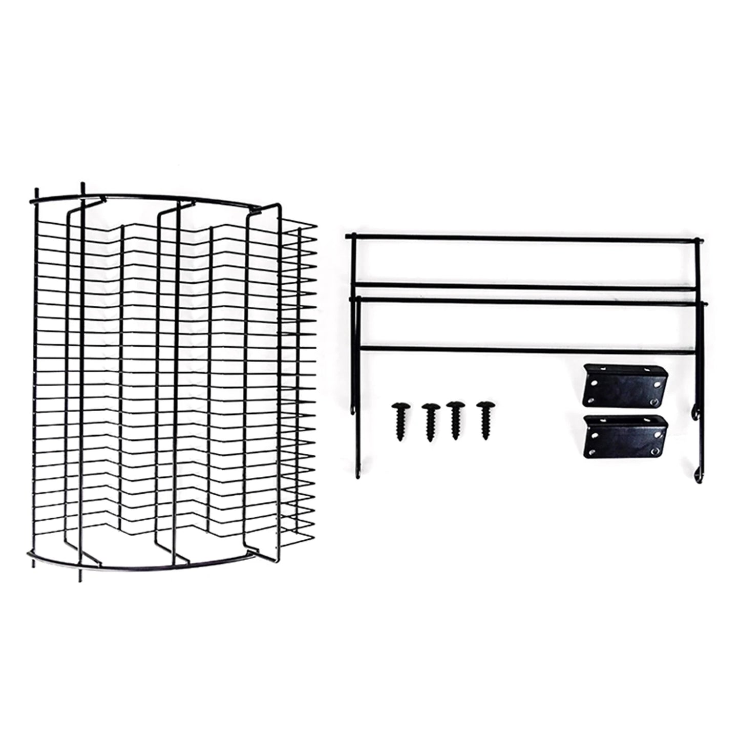3 Floor Black Spice Organizer, Retractable