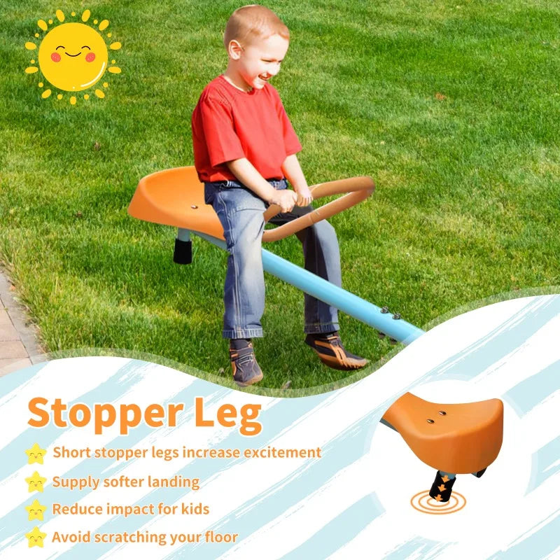 Kids Seesaw, Sit and Spin Teeter Totter