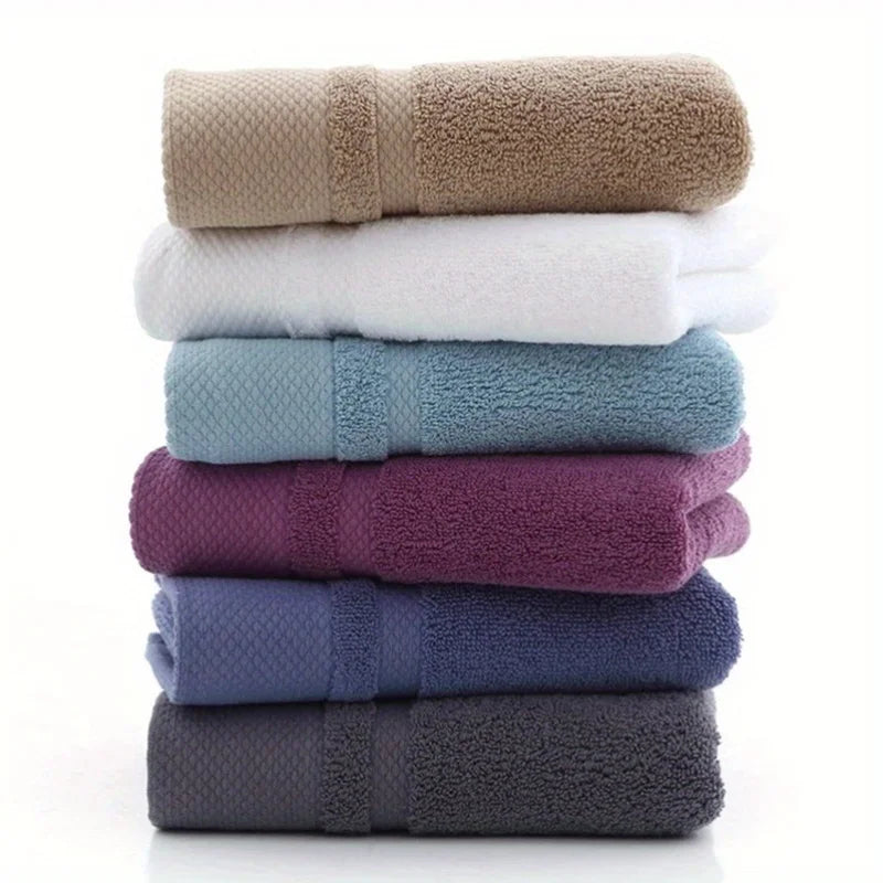 3pcs or 6pcs Bathroom Hand Towels, Thick, Soft, Solid, Cotton, Super Absorbent