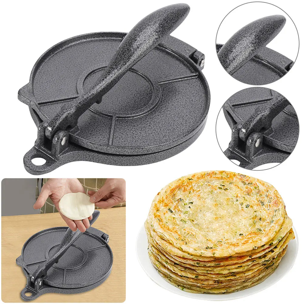 DIY Tortilla Press Maker, Aluminum Alloy, Non-Stick