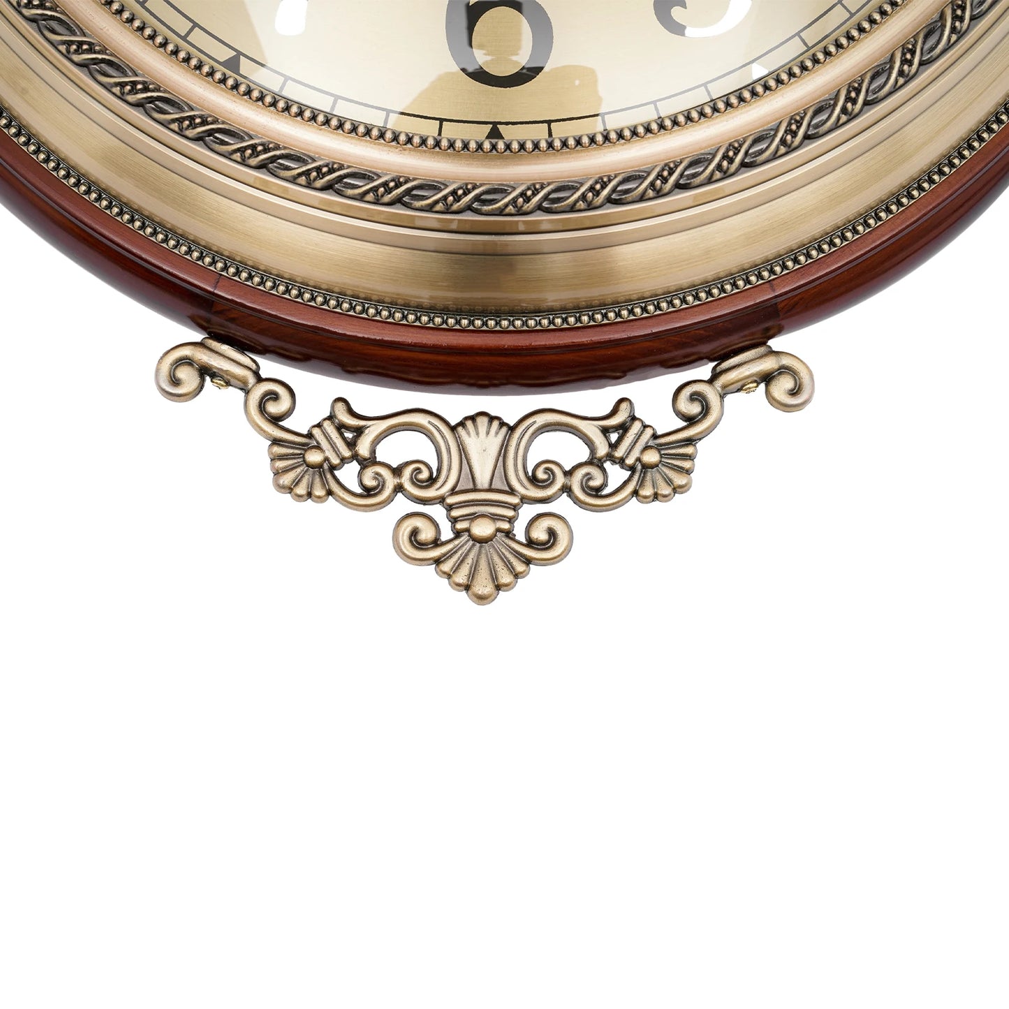 European Art Wall Clock, Silent, Retro, Double Sided
