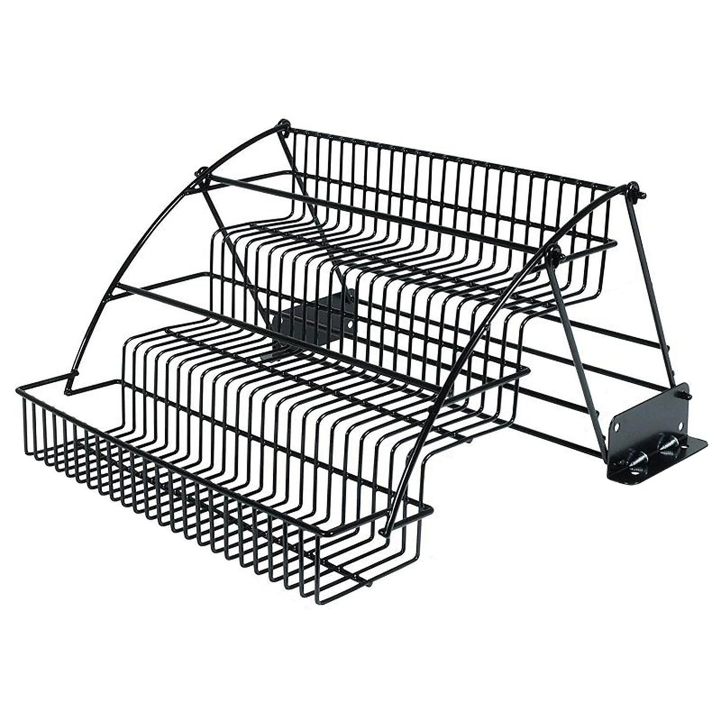 3 Floor Black Spice Organizer, Retractable