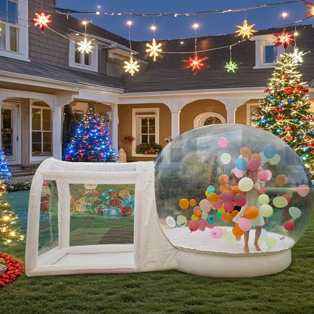 10FT Balloon Jumping Inflatable Bubble House, Trampoline, Transparent Dome, PVC Material