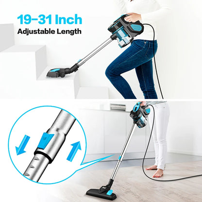Vacuum Cleaner, Corded, Powerful Suction,  Handheld