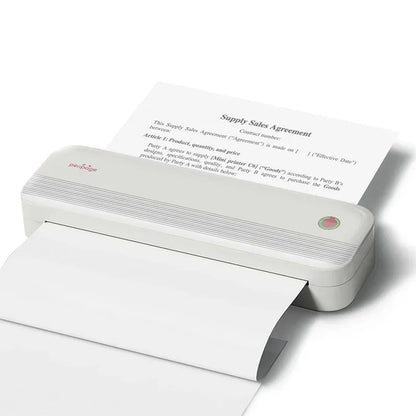 Portable Thermal Printer, Wireless, Inkless, Mobile Printer, IOS & Android