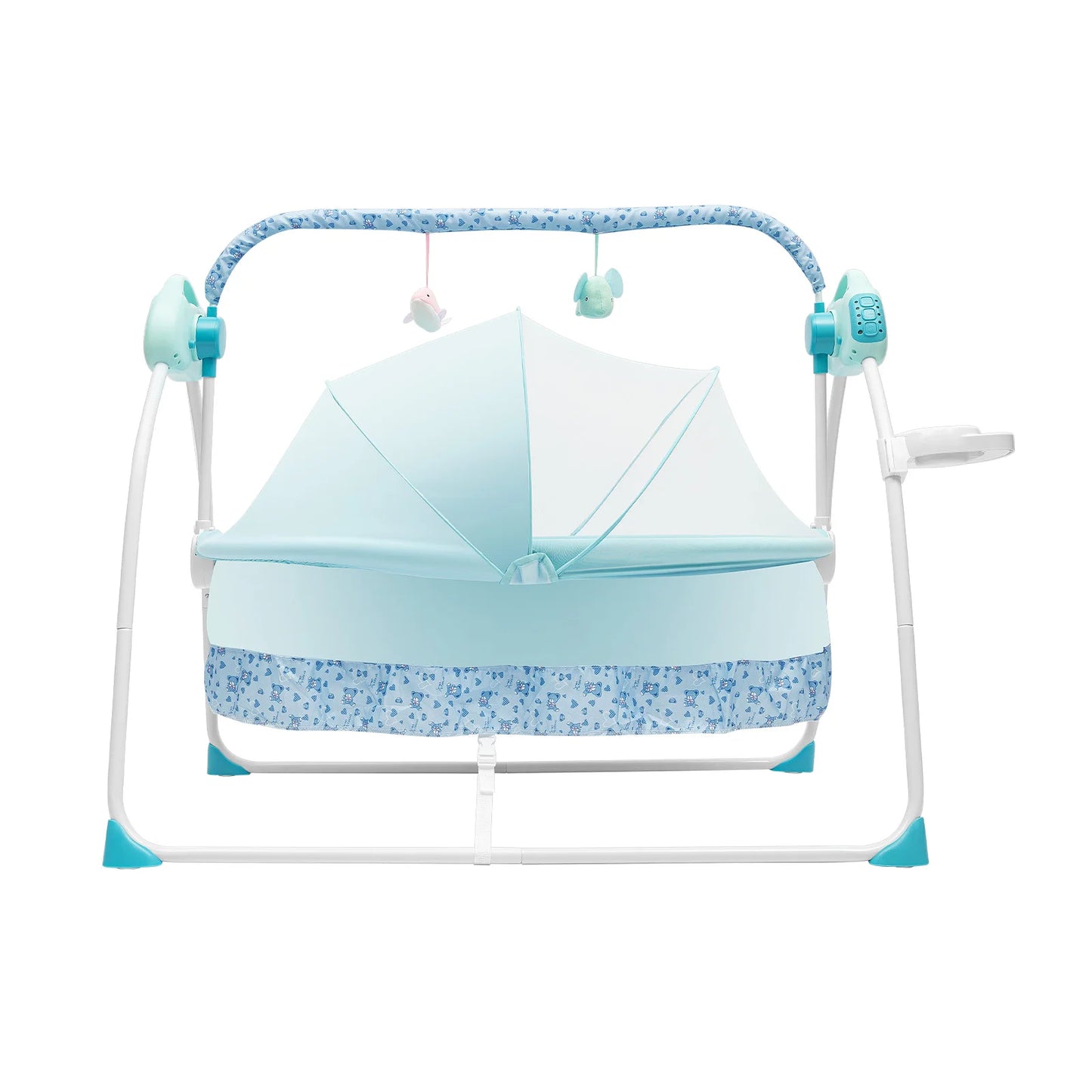 Cradle Swing Sleeping Bed, Auto Rocking, 5 Speed Stand, Musical, 0-18 Months, 3 Colors