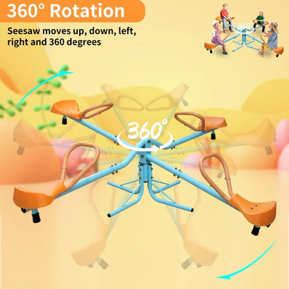 Kids Seesaw, Sit and Spin Teeter Totter