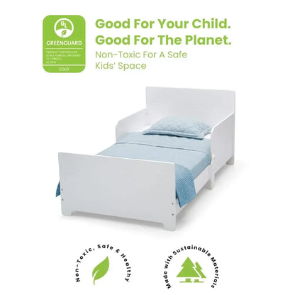 Children's Toddler Bed, Bianca White or Brown