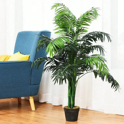 3.5' Artificial Areca Palm Tree, Decorative Silk  Indoors / Outdoor