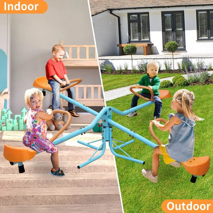 Kids Seesaw, Sit and Spin Teeter Totter