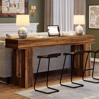 63" Entryway Table, Farmhouse, Narrow