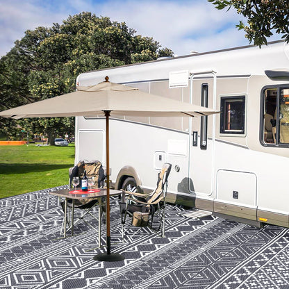 Outdoor Rug, Waterproof, Reversible, Lightweight, Portable, Eco-Friendly