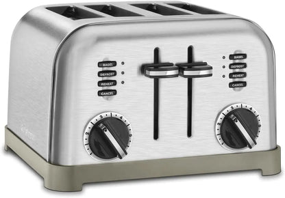 4 Slice Toaster Oven, Brushed Stainless